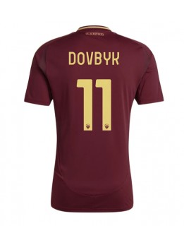 Moški Nogometna dresi replika AS Roma Artem Dovbyk #11 Domači 2024-25 Kratek rokav